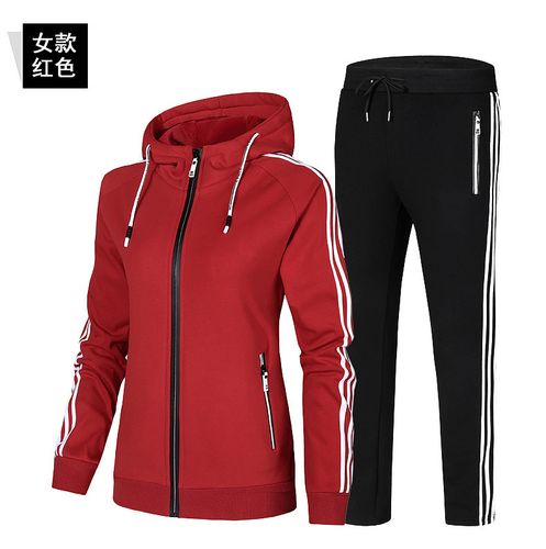 迪卡灰色儂冬季新款棉質加絨情侶運動套裝評測 工廠直銷的高性價比跑步休閑之選